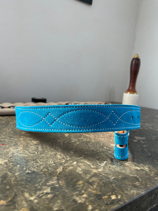 Turquoise Rough Out Belt